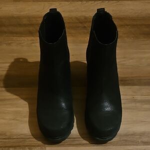 Sorel Black Ankle Booties